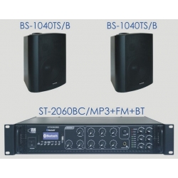Zestaw ST-2060BC/MP3+FM+BT + 2x BS-1050TS/B
