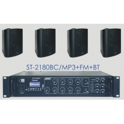 Zestaw ST-2180BC/MP3+FM+BT + 4x BS-1060TS/B