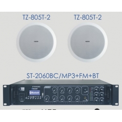 Zestaw ST-2060BC/MP3+FM+BT + 2x TZ-805T-2