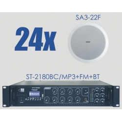 ST-2180BC/MP3+FM+BT + 24x SA3-22F