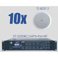 ST-2250BC/MP3+FM+BT + 10x TZ-805T-2