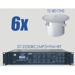 ST-2250BC/MP3+FM+BT + 6x TZ-801THS